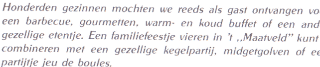 Inleiding restaurant